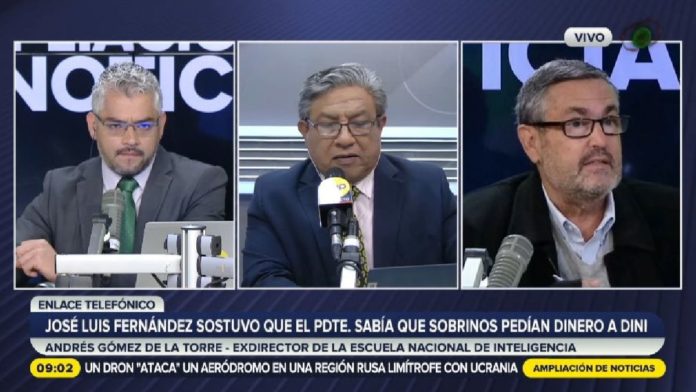 Andrés Gómez de la Torre solicita al Congreso crear una comisión investigadora por las declaraciones del exjefe de la DINI Foto: RPP