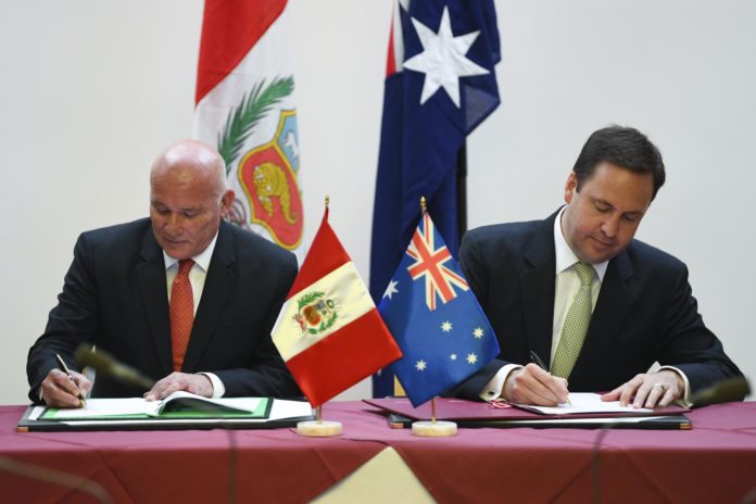 Tratado de Libre Comercio entre Perú y Australia | 13 de Febrero del 2023