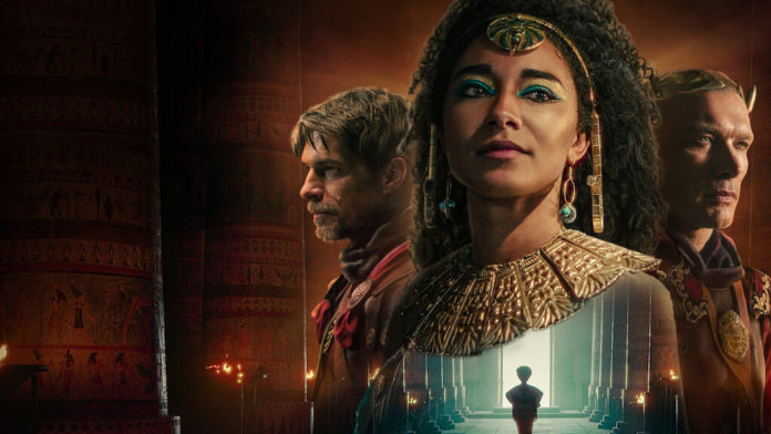 Portada Oficial del documental Queen Cleopatra