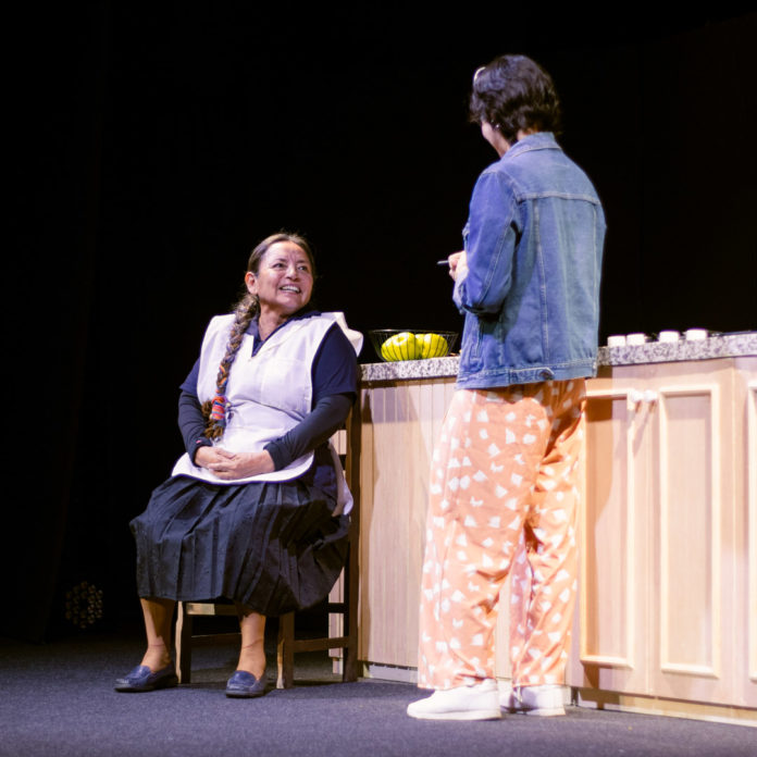 Puesta en escena de "Como crecen los arboles"