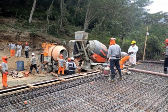 El MTC ha informado que el avance de las obras en el puente Quebrada Pillo va en un 68 %.