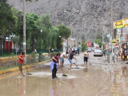 El Senamhi alerta sobre la presencia de lluvias de fuerte intensidad en la capital y otras 16 regiones del país.