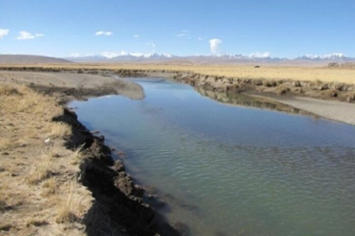 A partir de las 6:00 horas, el río Huancané alcanzó el caudal de 148 metros cúbicos por segundo. (Foto: Andina)