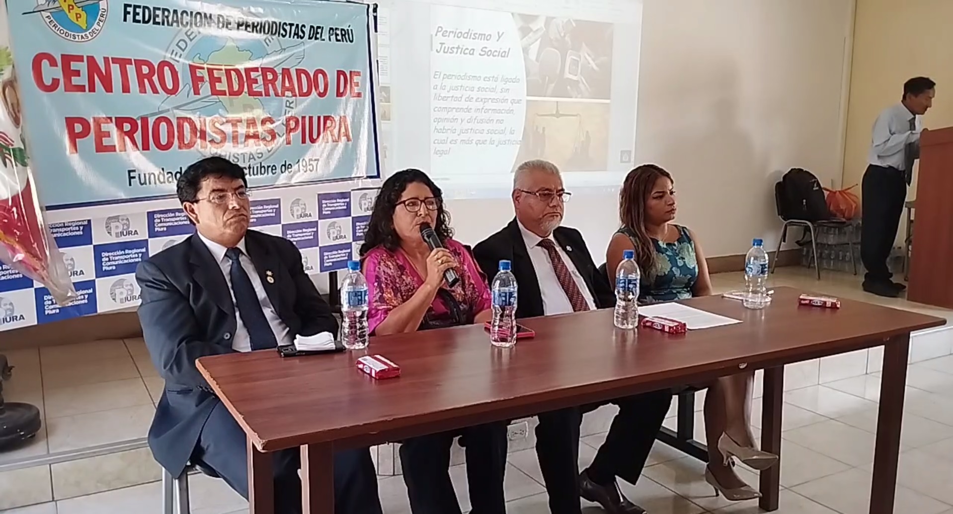 Centro Federado De Periodistas De Piura RealizÓ La Conferencia El Periodismo Y La Justicia 4071