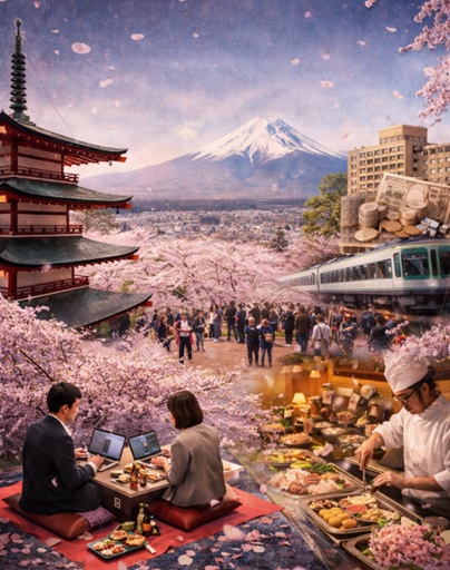 El Efecto Sakura cómo una flor mueve la economía de Japón