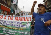 Ciudadanos convocan marcha tras reactivación del proyecto Tía María