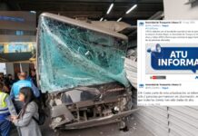 Heridos tras accidente del Metropolitano fueron dados de alta